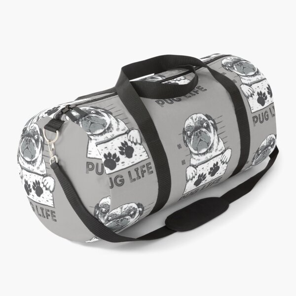 Item preview, Puglife, funny puglife mugshot design perfect for pug lovers designed and sold by Auntieck.