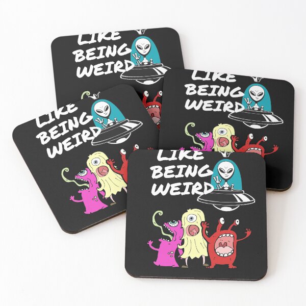 Item preview, Like Being Weird Monster and Aliens designed and sold by KDprint.