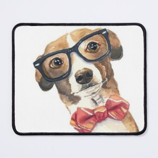 Item preview, Dog with glasses designed and sold by Isch.