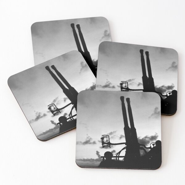 Item preview, WWII Gunners Silhouette at Dusk designed and sold by retrophotoworks.