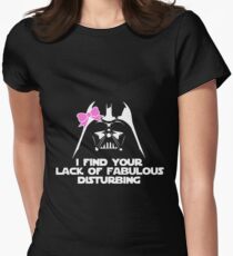 Fabulous Darth Vader Women's Fitted T-Shirt