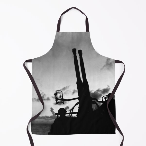 Item preview, WWII Gunners Silhouette at Dusk designed and sold by retrophotoworks.