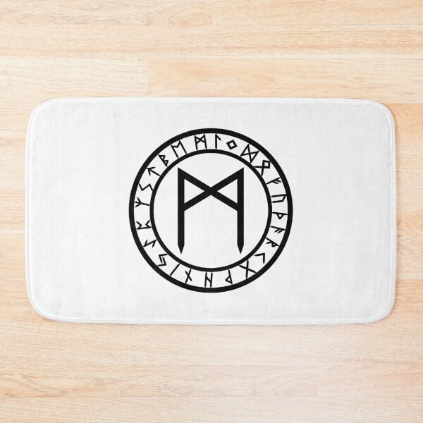 Item preview, Mannaz /// Rune Circle (Variant I) designed and sold by Gumless.