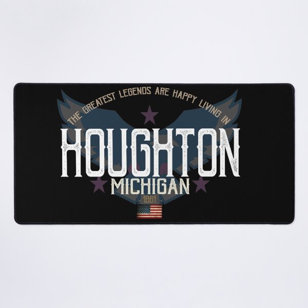 Item preview, The Greatest Legends Are Happy Living in Houghton, Michigan designed and sold by GoPublicTeam.