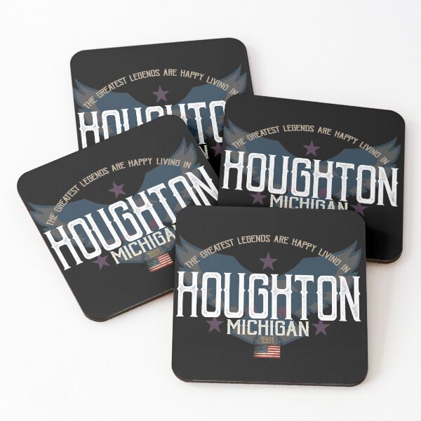 Item preview, The Greatest Legends Are Happy Living in Houghton, Michigan designed and sold by GoPublicTeam.