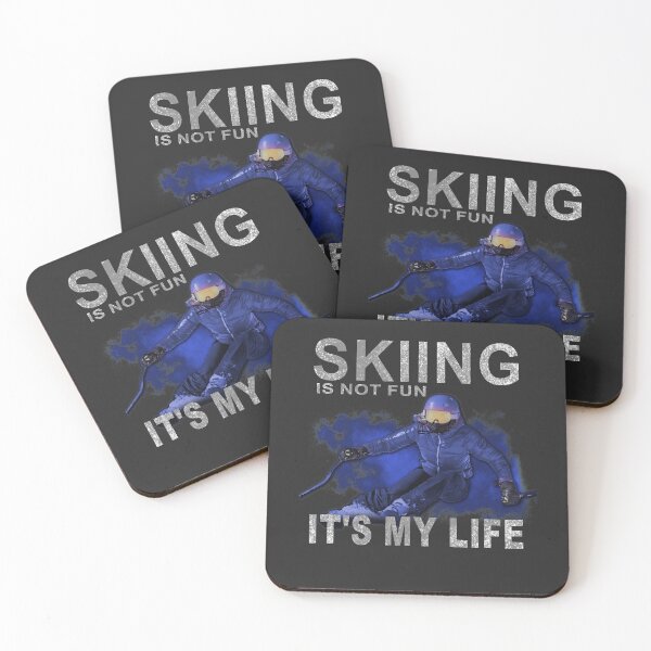 Item preview, Skiing season - skiing life - ski designed and sold by hossamsoud.