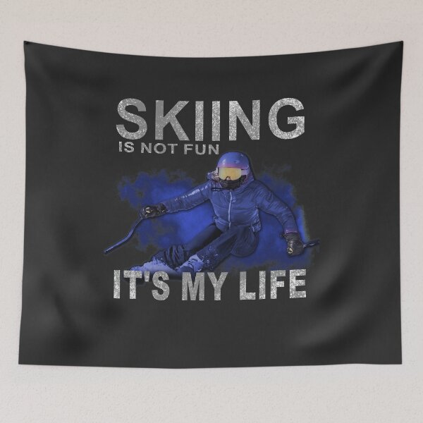 Item preview, Skiing season - skiing life - ski designed and sold by hossamsoud.
