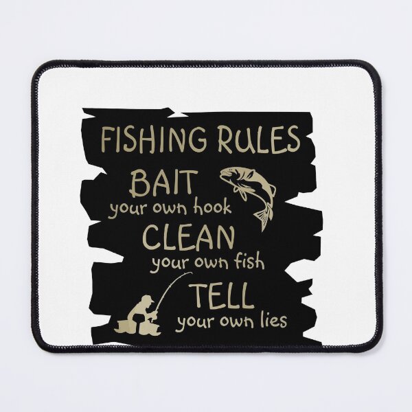 Item preview, Fishing Rules designed and sold by derege0312.