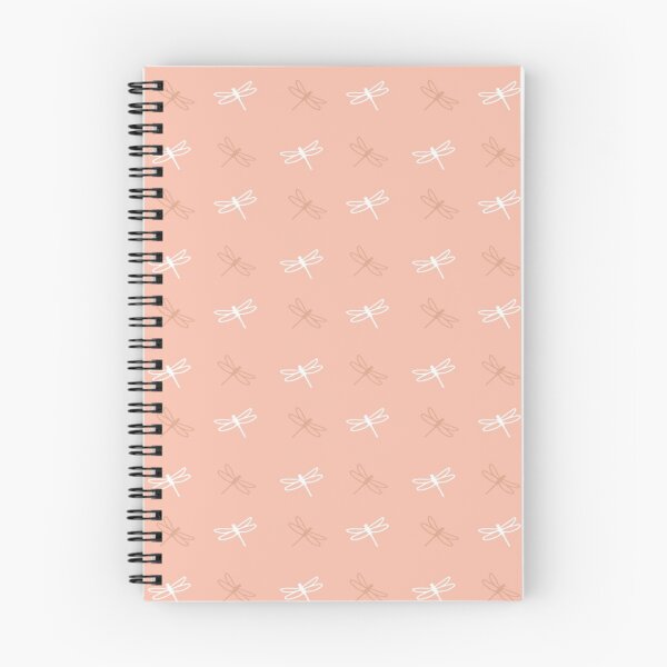 Item preview, Peach Dragonflies designed and sold by Laura Elizabeth Design.