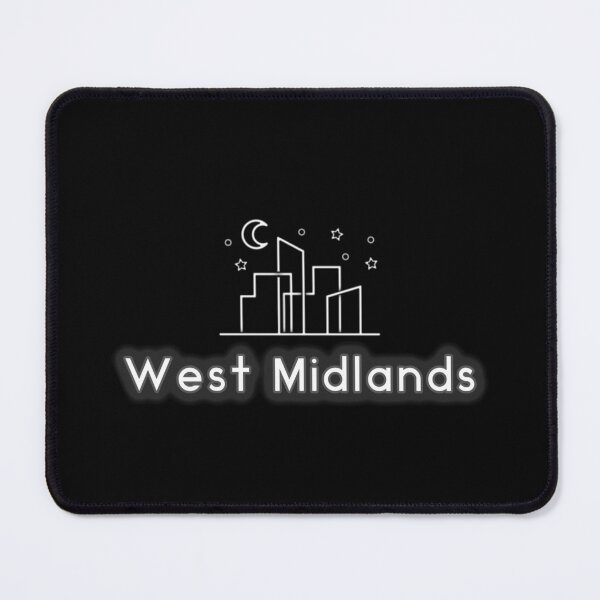 Item preview, West Midlands skyline, i love West Midlands, West Midlands uk designed and sold by SuperiorPrints.