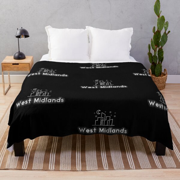 Item preview, West Midlands skyline, i love West Midlands, West Midlands uk designed and sold by SuperiorPrints.