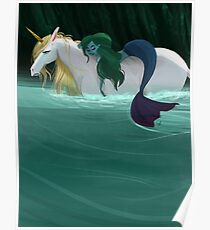 The Mermaid and the Unicorn Poster