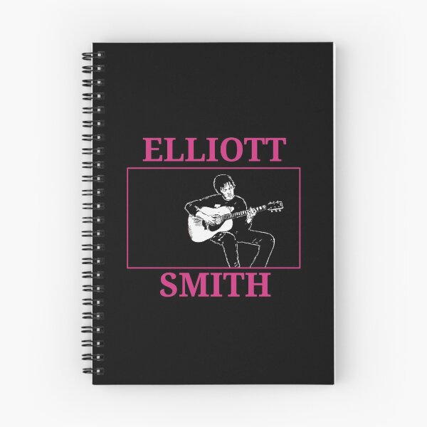 Aperçu de l'œuvre Elliott Smith - version avec lettres roses créée et vendue par André da Silva.