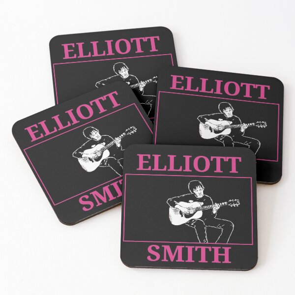 Item preview, Elliott Smith - version with pink letters designed and sold by André da Silva.