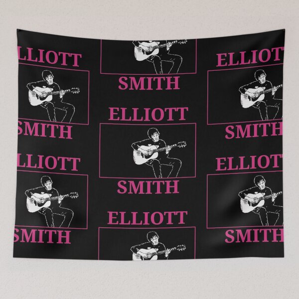 Item preview, Elliott Smith - version with pink letters designed and sold by André da Silva.