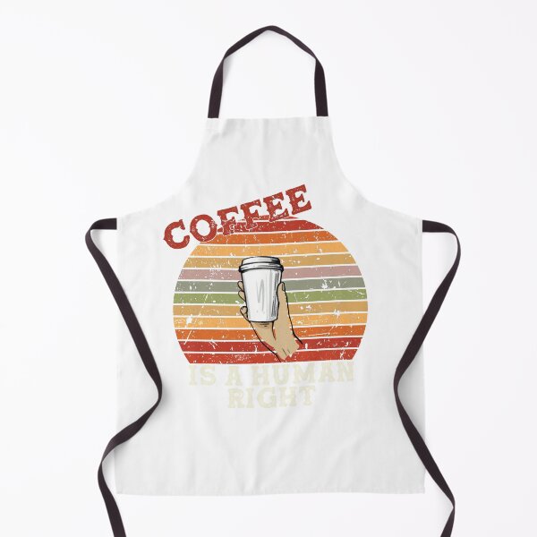 Item preview, Coffee Is A Human Right - Beautiful Retro Sunset Vintage Style Caligraphy designed and sold by andrei49387.