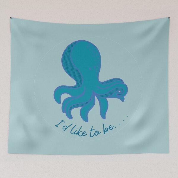 Item preview, Cute Octopus I'd like to be... designed and sold by superbling.