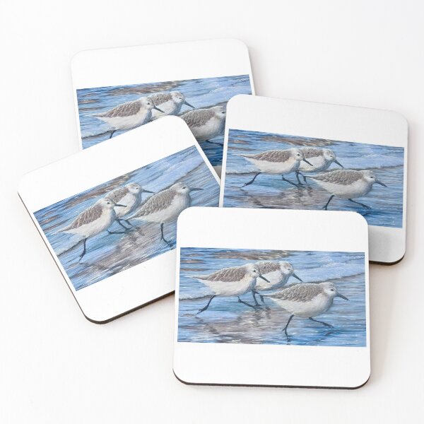 Item preview, Sandpipers Running On The Beach designed and sold by SunscapesArt.