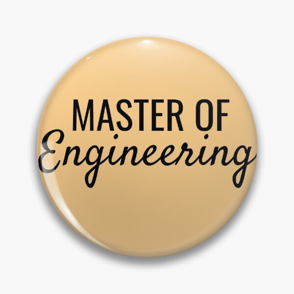 Item preview, Master of Engineering Block and Cursive University Text Design designed and sold by SarahJisri.