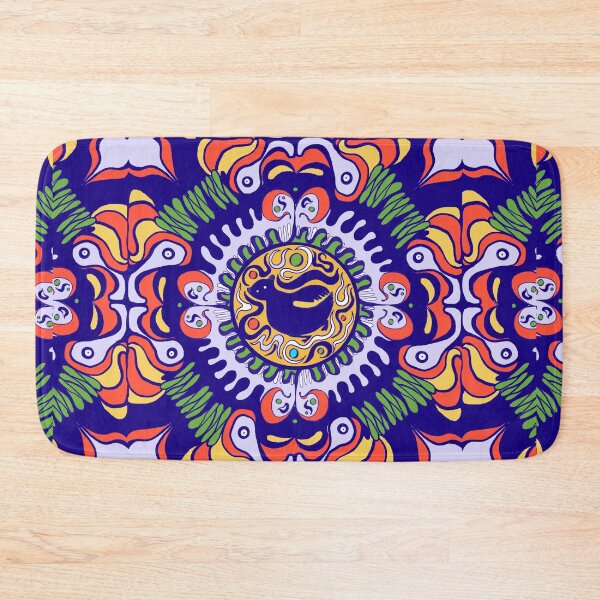 Item preview, Ethnic Pattern Work Flying Ghost Bird designed and sold by umaysart.