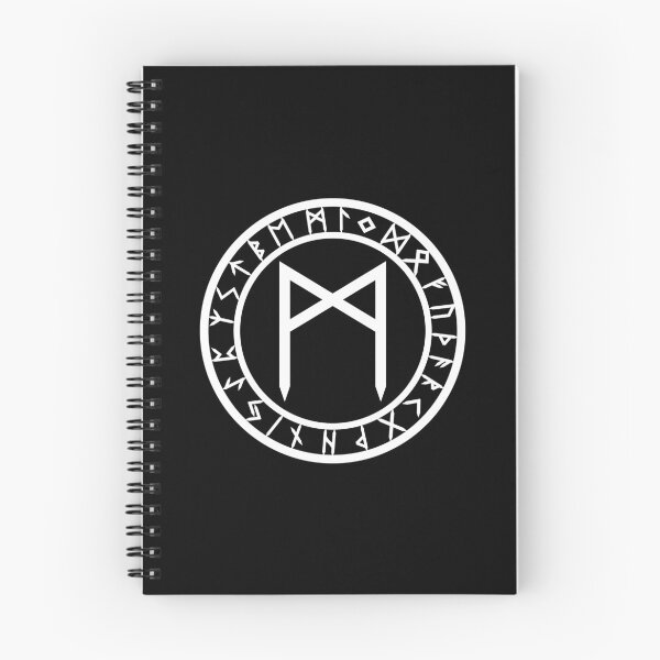 Item preview, Mannaz /// Rune Circle (Variant II) designed and sold by Gumless.