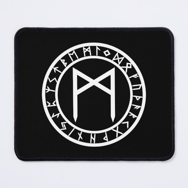 Item preview, Mannaz /// Rune Circle (Variant II) designed and sold by Gumless.