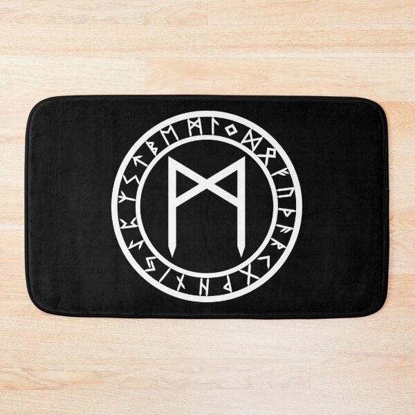 Item preview, Mannaz /// Rune Circle (Variant II) designed and sold by Gumless.