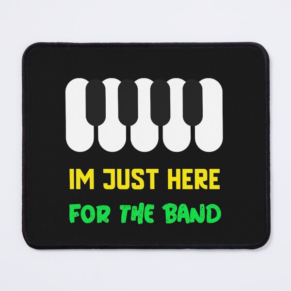 Item preview, I'M JUST HERE FOR THE BAND T-SHIRT designed and sold by BestCoolStuff.