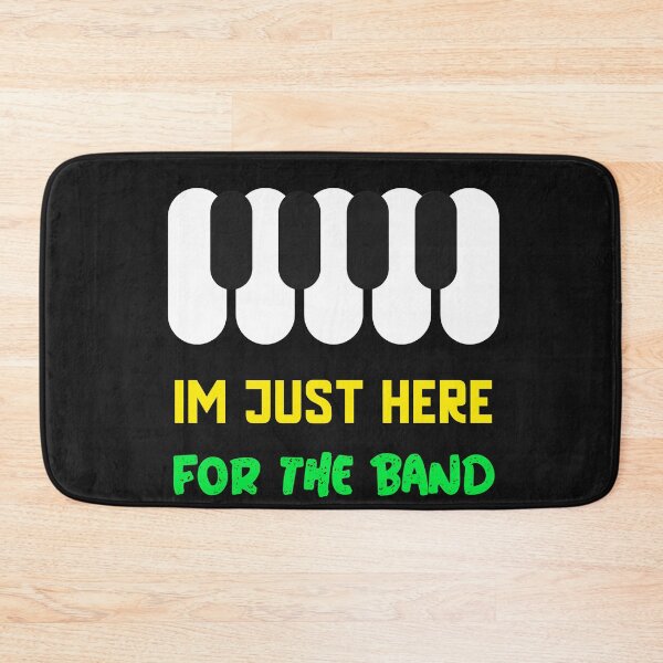 Item preview, I'M JUST HERE FOR THE BAND T-SHIRT designed and sold by BestCoolStuff.