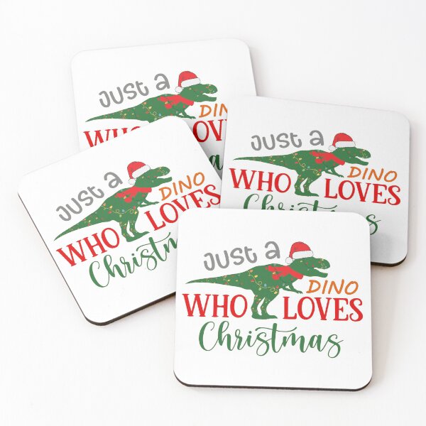 Item preview, Just a Dino Who Loves Christmas designed and sold by GL Digital Artwork .