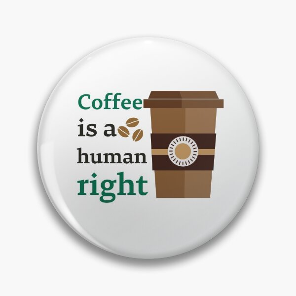 Item preview, Coffee Is A Human Right - Beautiful Coffee Cup Vintage Style  designed and sold by andrei49387.