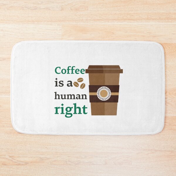 Item preview, Coffee Is A Human Right - Beautiful Coffee Cup Vintage Style  designed and sold by andrei49387.