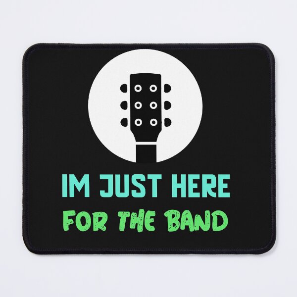 Item preview, I'M JUST HERE FOR THE BAND. ESSENTIAL T-SHIRT designed and sold by BestCoolStuff.