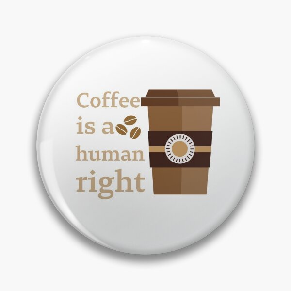 Item preview, Coffee Is A Human Right - Beautiful Coffee Cup Vintage Style  designed and sold by andrei49387.