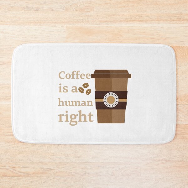 Item preview, Coffee Is A Human Right - Beautiful Coffee Cup Vintage Style  designed and sold by andrei49387.