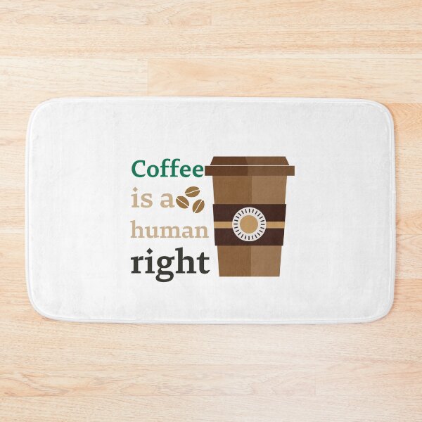 Item preview, Coffee Is A Human Right - Beautiful Coffee Cup Vintage Style  designed and sold by andrei49387.