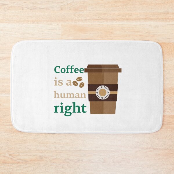 Item preview, Coffee Is A Human Right - Beautiful Coffee Cup Vintage Style  designed and sold by andrei49387.