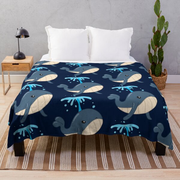 Item preview, splashing whale designed and sold by CoolKidsTable.