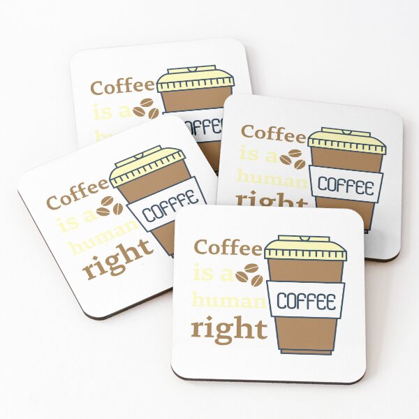 Item preview, Coffee Is A Human Right - Beautiful Coffee Cup Vintage Style Gift designed and sold by andrei49387.