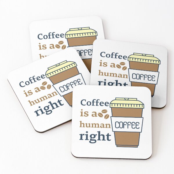 Item preview, Coffee Is A Human Right - Beautiful Coffee Cup Vintage Style Gift designed and sold by andrei49387.
