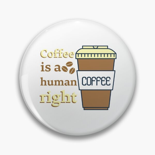 Item preview, Coffee Is A Human Right - Beautiful Coffee Cup Vintage Style Gift designed and sold by andrei49387.