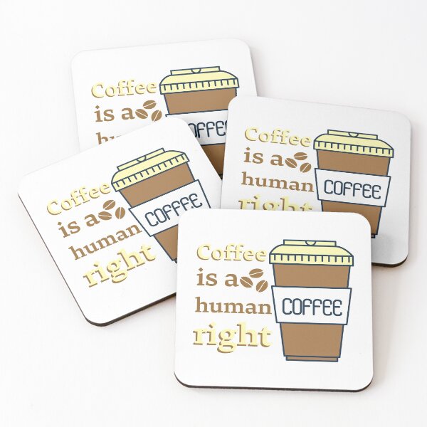 Item preview, Coffee Is A Human Right - Beautiful Coffee Cup Vintage Style Gift designed and sold by andrei49387.