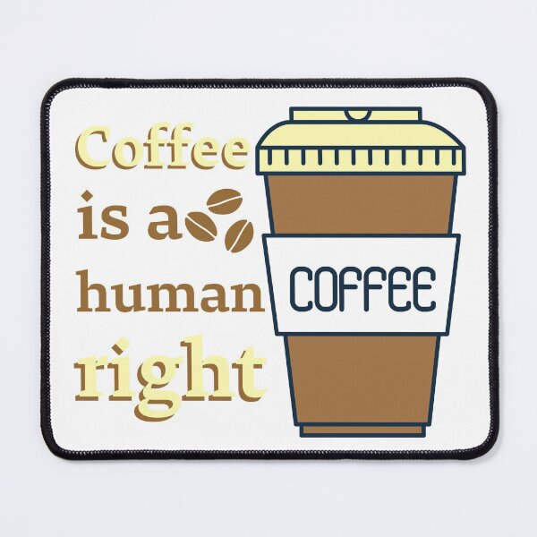 Item preview, Coffee Is A Human Right - Beautiful Coffee Cup Vintage Style Gift designed and sold by andrei49387.