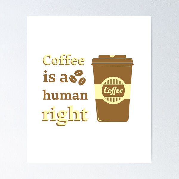 Item preview, Copy of Coffee Is A Human Right - Beautiful Coffee Cup Vintage Style Gift designed and sold by andrei49387.