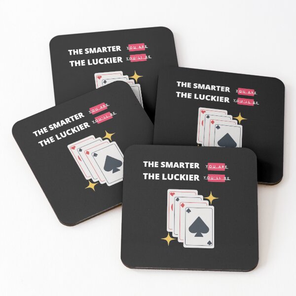 Item preview, The Smarter you are, the luckier you get designed and sold by MotivationDNA.