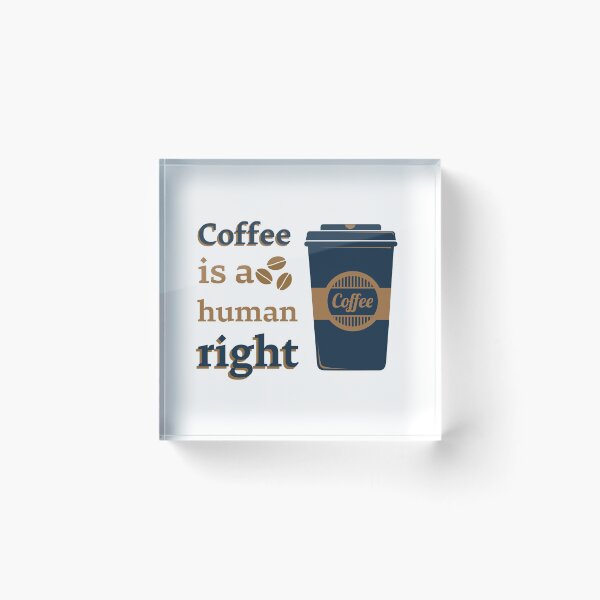 Item preview, Coffee Is A Human Right - Beautiful Coffee Cup Vintage Style Gift designed and sold by andrei49387.