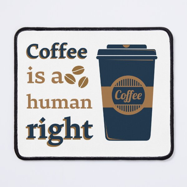 Item preview, Coffee Is A Human Right - Beautiful Coffee Cup Vintage Style Gift designed and sold by andrei49387.