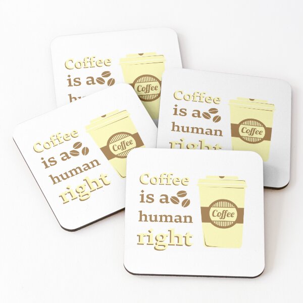 Item preview, Coffee Is A Human Right - Beautiful Coffee Cup Vintage Style Gift designed and sold by andrei49387.