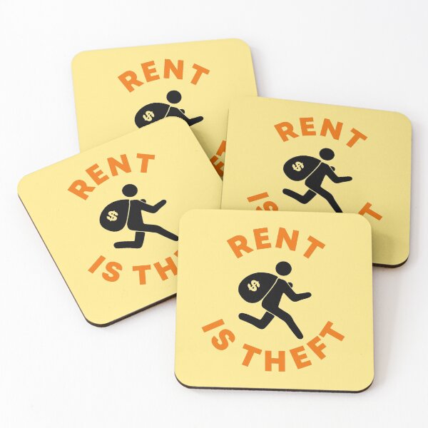 Item preview, Rent Is Theft designed and sold by Picket Club.