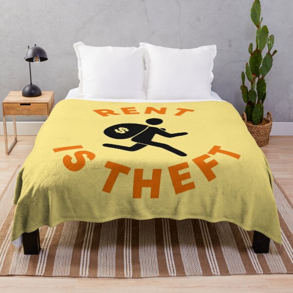 Item preview, Rent Is Theft designed and sold by Picket Club.